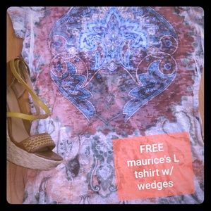 Size 6 strappy wedges